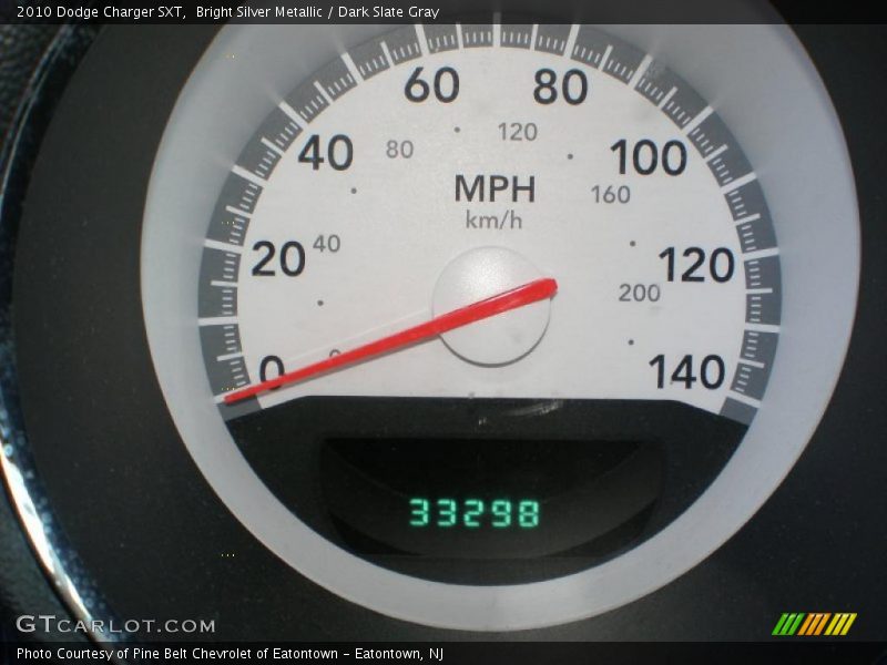 Bright Silver Metallic / Dark Slate Gray 2010 Dodge Charger SXT