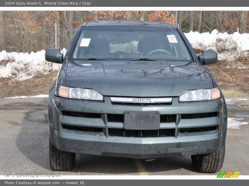 Mistral Green Mica / Gray 2004 Isuzu Axiom S