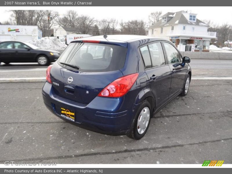 Blue Onyx Metallic / Charcoal 2007 Nissan Versa S