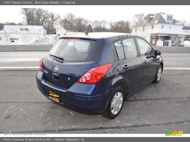 Blue Onyx Metallic / Charcoal 2007 Nissan Versa S