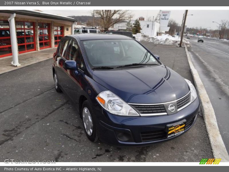 Blue Onyx Metallic / Charcoal 2007 Nissan Versa S
