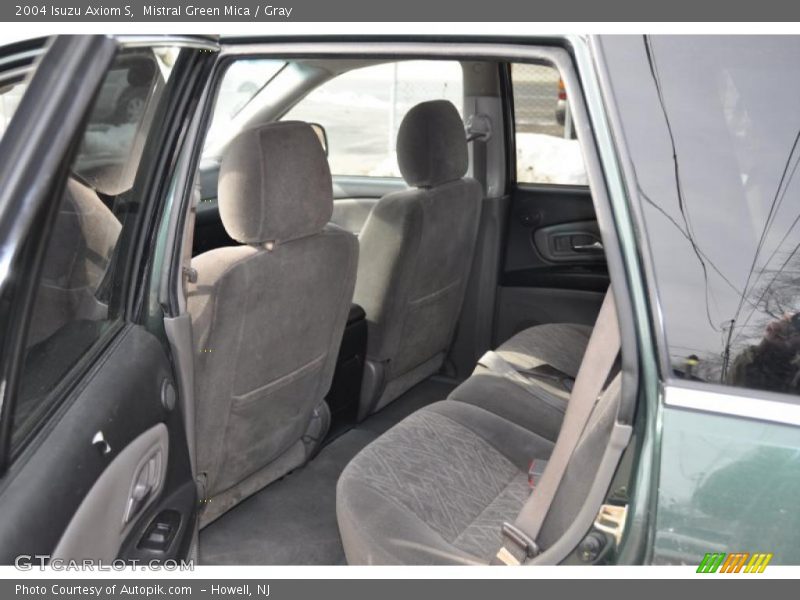 Mistral Green Mica / Gray 2004 Isuzu Axiom S
