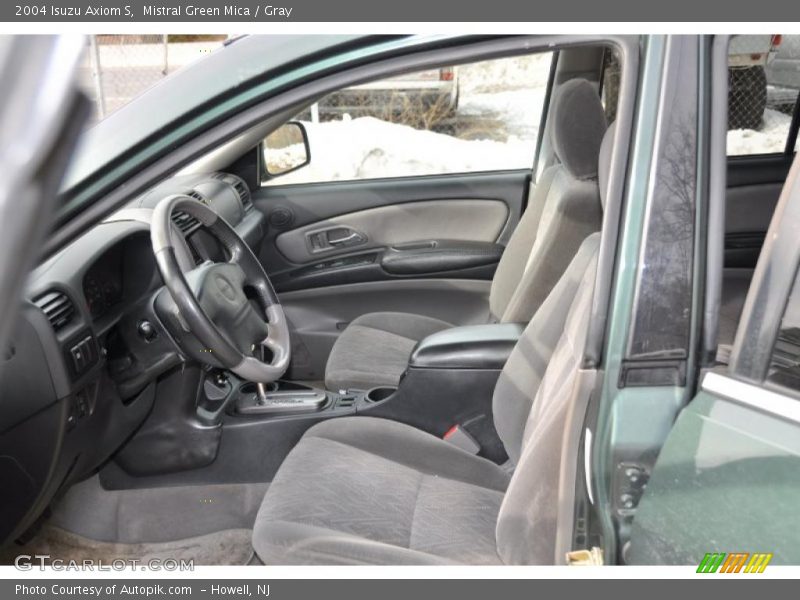 Mistral Green Mica / Gray 2004 Isuzu Axiom S