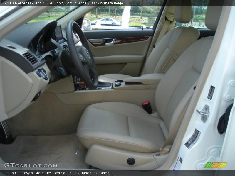  2010 C 350 Sport Black/Sahara Beige Interior