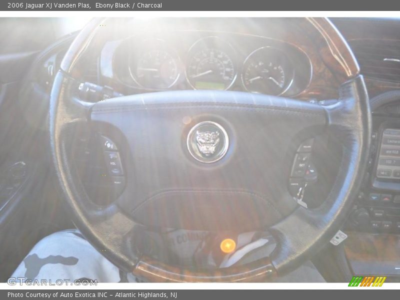 Ebony Black / Charcoal 2006 Jaguar XJ Vanden Plas
