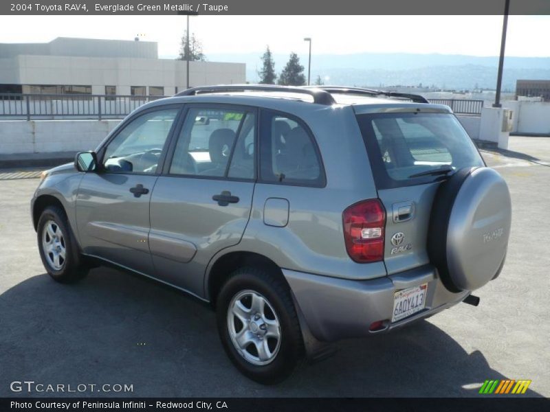 Everglade Green Metallic / Taupe 2004 Toyota RAV4
