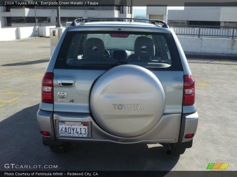 Everglade Green Metallic / Taupe 2004 Toyota RAV4