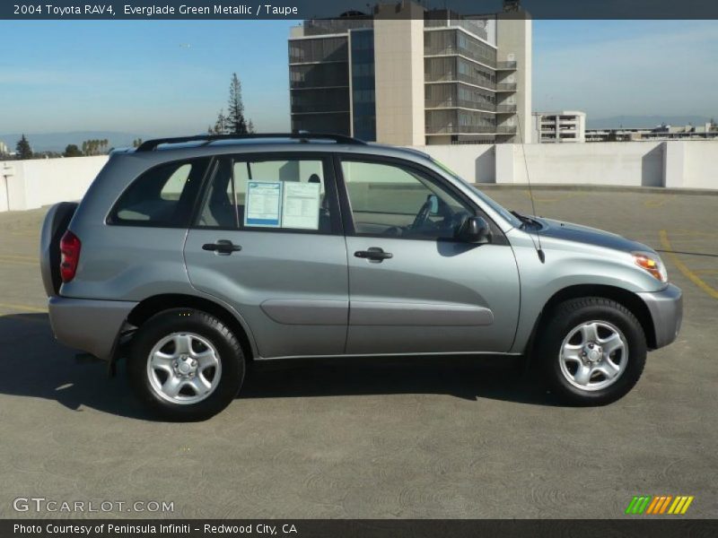 Everglade Green Metallic / Taupe 2004 Toyota RAV4