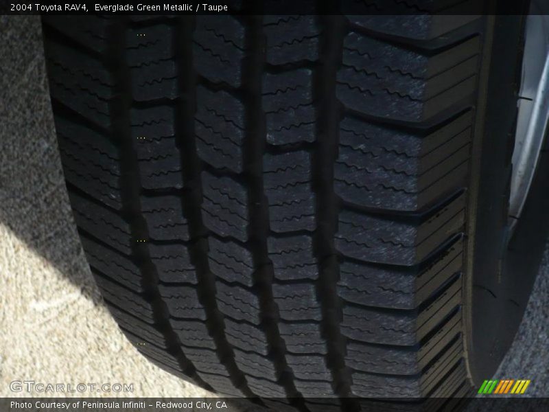 Everglade Green Metallic / Taupe 2004 Toyota RAV4