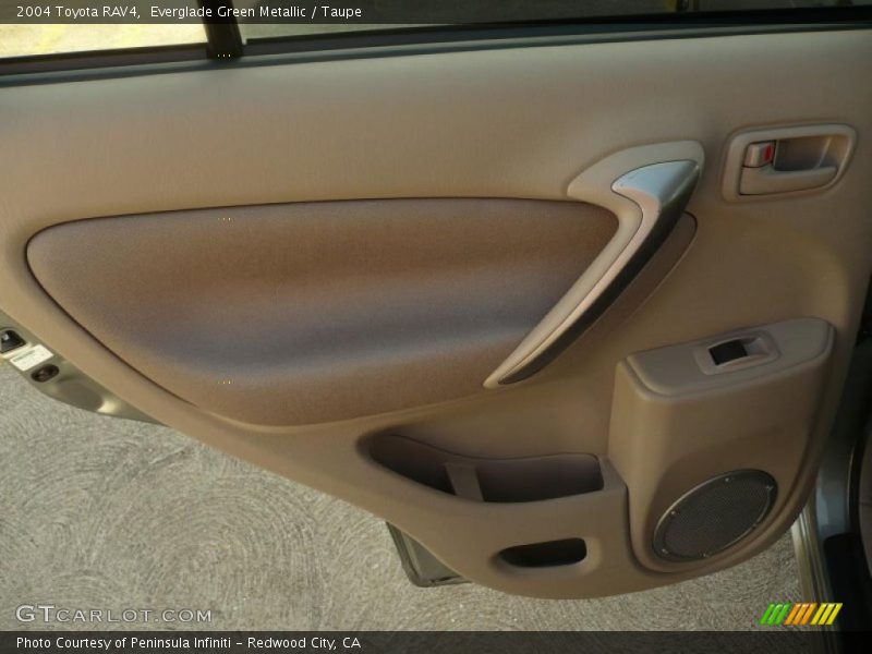 Everglade Green Metallic / Taupe 2004 Toyota RAV4