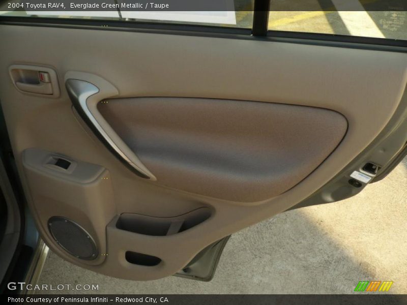 Everglade Green Metallic / Taupe 2004 Toyota RAV4