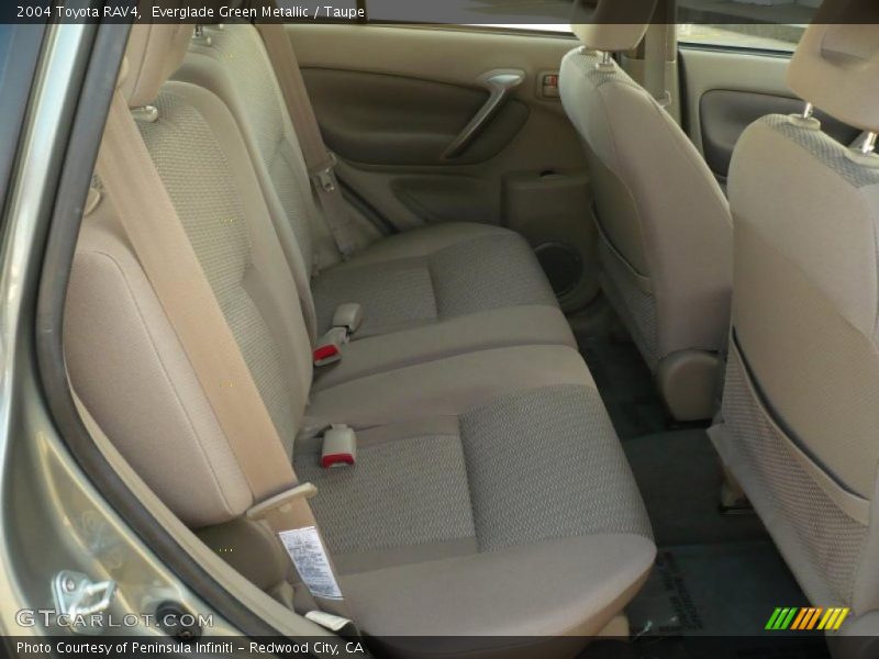 Everglade Green Metallic / Taupe 2004 Toyota RAV4