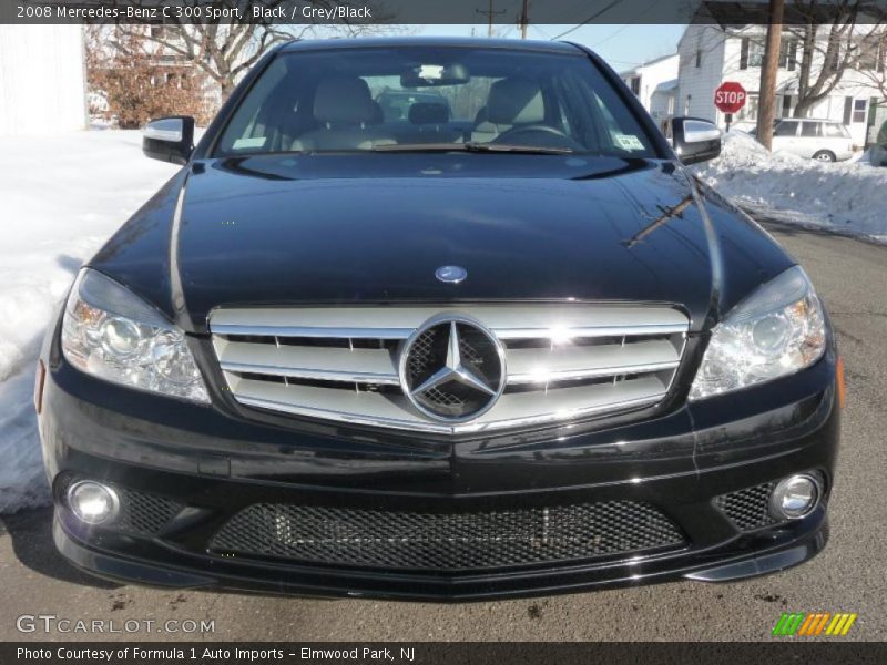 Black / Grey/Black 2008 Mercedes-Benz C 300 Sport