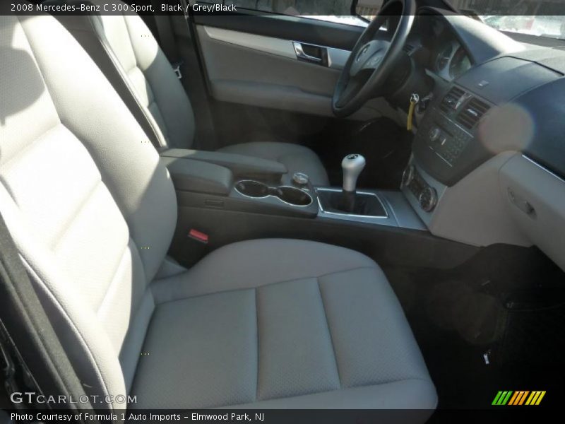 Black / Grey/Black 2008 Mercedes-Benz C 300 Sport