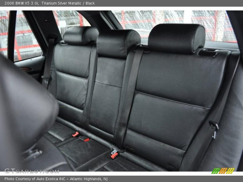 Titanium Silver Metallic / Black 2006 BMW X5 3.0i
