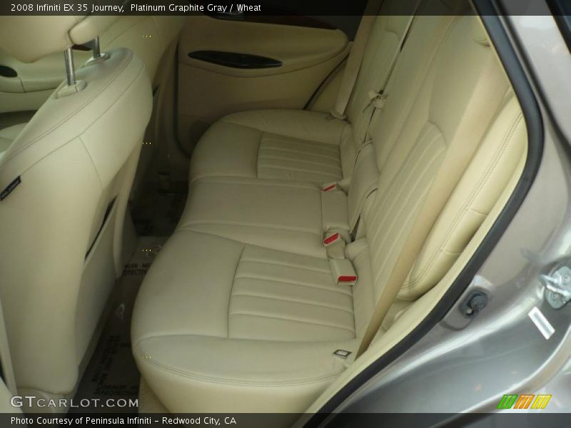 Platinum Graphite Gray / Wheat 2008 Infiniti EX 35 Journey