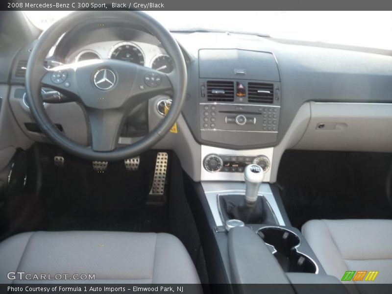 Black / Grey/Black 2008 Mercedes-Benz C 300 Sport