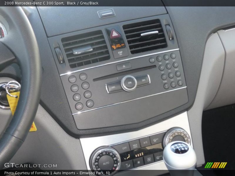 Black / Grey/Black 2008 Mercedes-Benz C 300 Sport