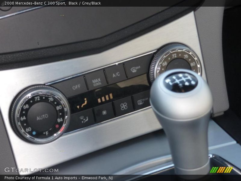 Black / Grey/Black 2008 Mercedes-Benz C 300 Sport