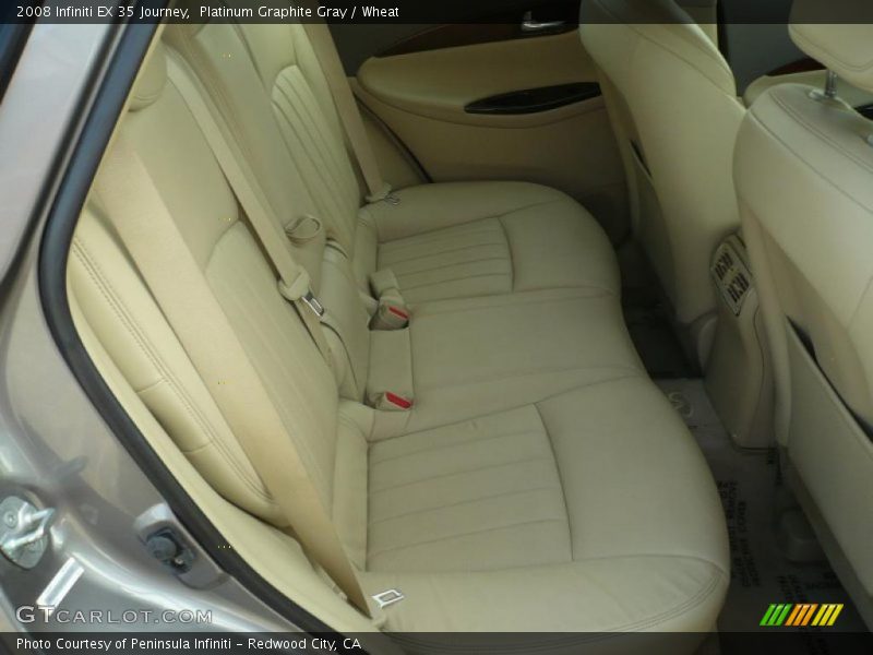 Platinum Graphite Gray / Wheat 2008 Infiniti EX 35 Journey