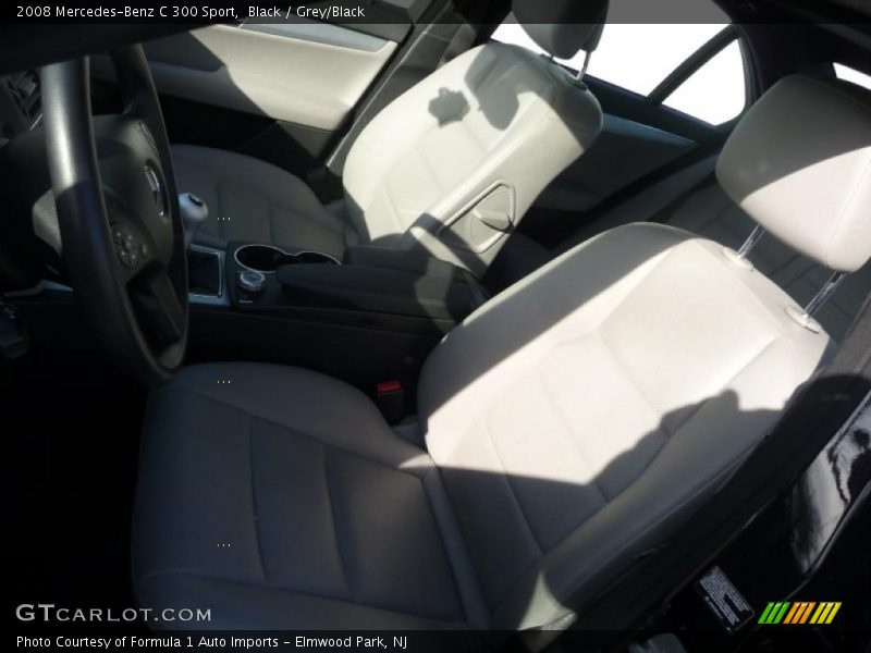 Black / Grey/Black 2008 Mercedes-Benz C 300 Sport