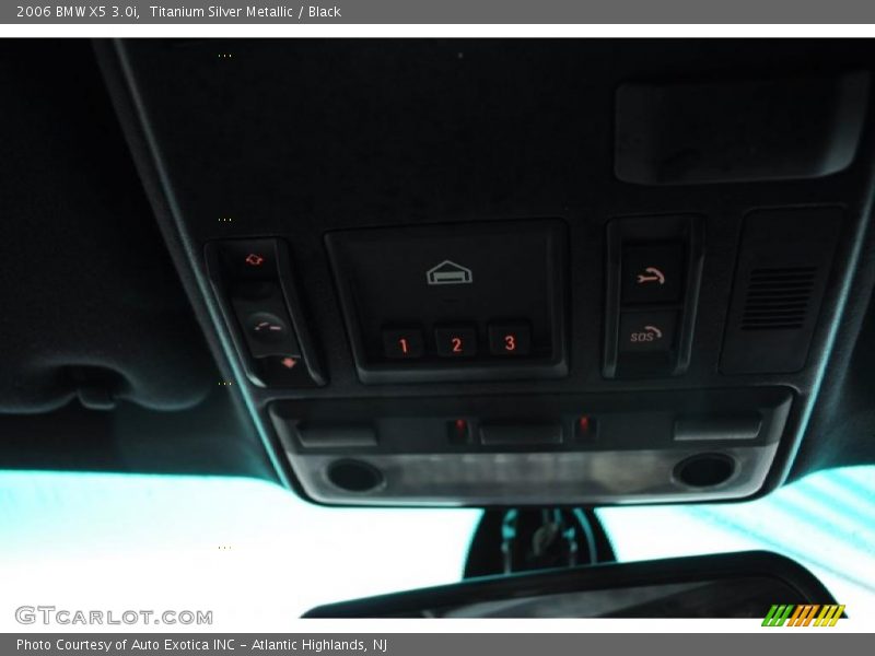 Titanium Silver Metallic / Black 2006 BMW X5 3.0i