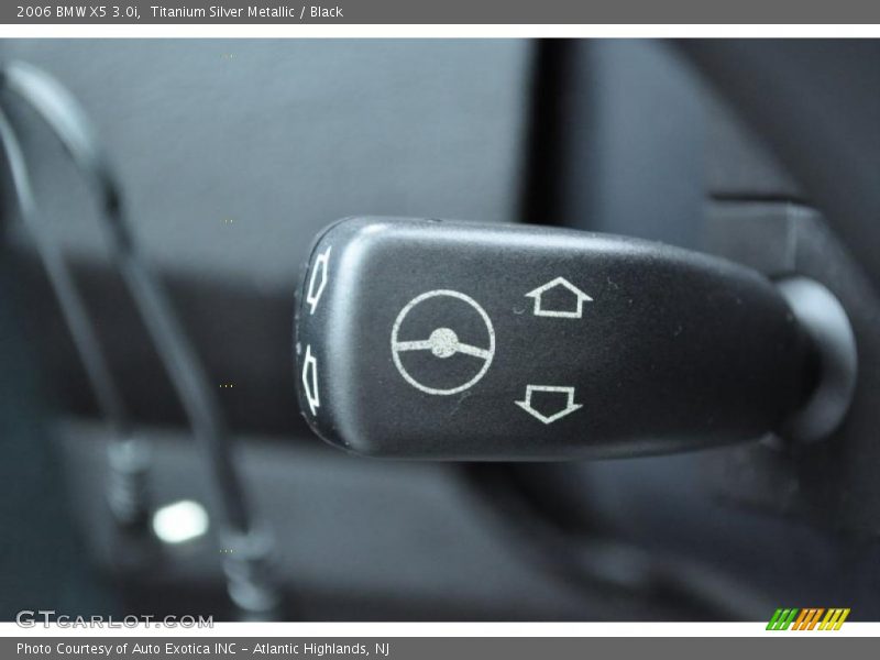 Titanium Silver Metallic / Black 2006 BMW X5 3.0i