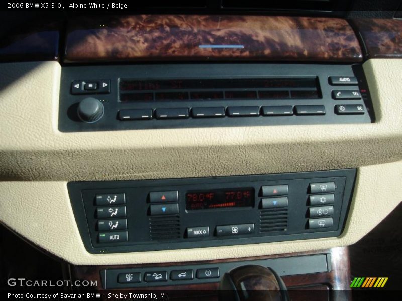 Alpine White / Beige 2006 BMW X5 3.0i