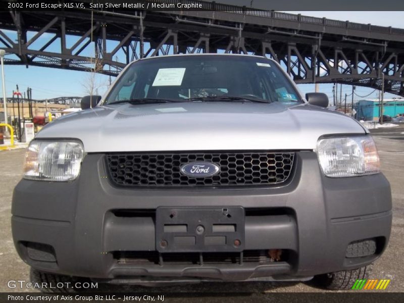 Satin Silver Metallic / Medium Graphite 2002 Ford Escape XLS V6