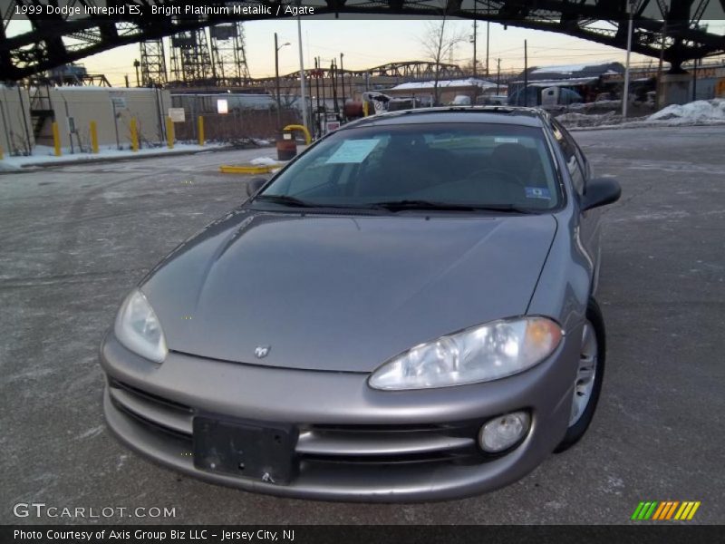 Bright Platinum Metallic / Agate 1999 Dodge Intrepid ES