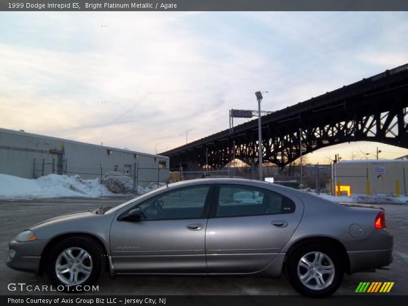 Bright Platinum Metallic / Agate 1999 Dodge Intrepid ES