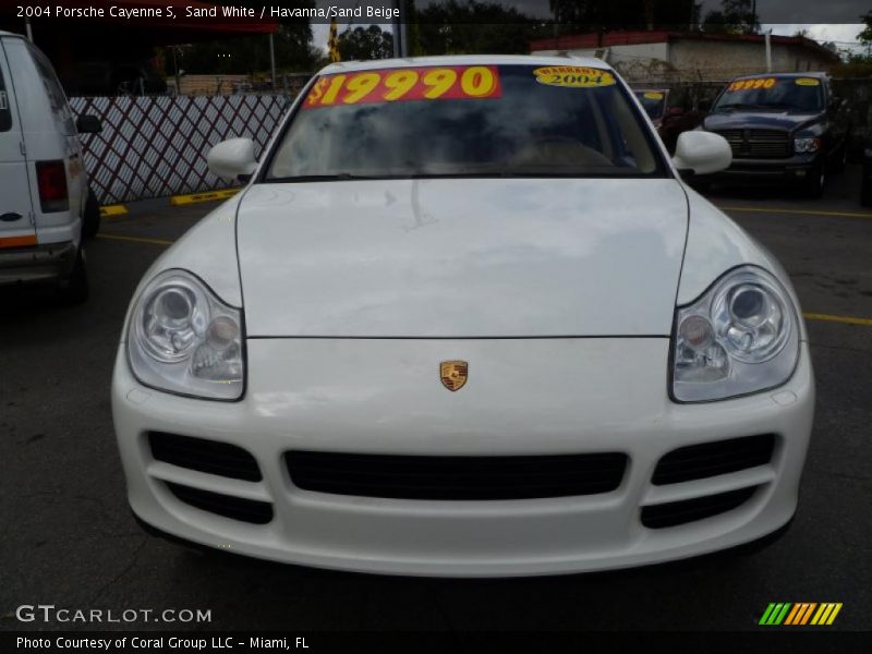 Sand White / Havanna/Sand Beige 2004 Porsche Cayenne S