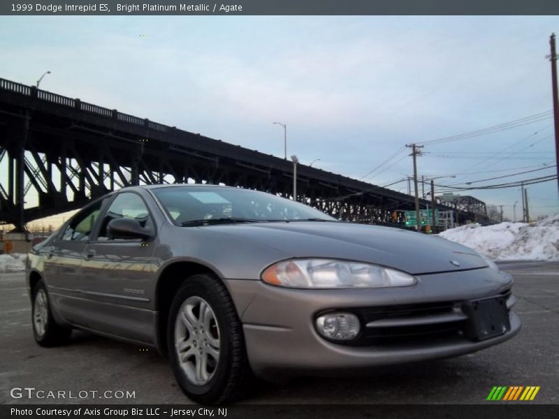 Bright Platinum Metallic / Agate 1999 Dodge Intrepid ES