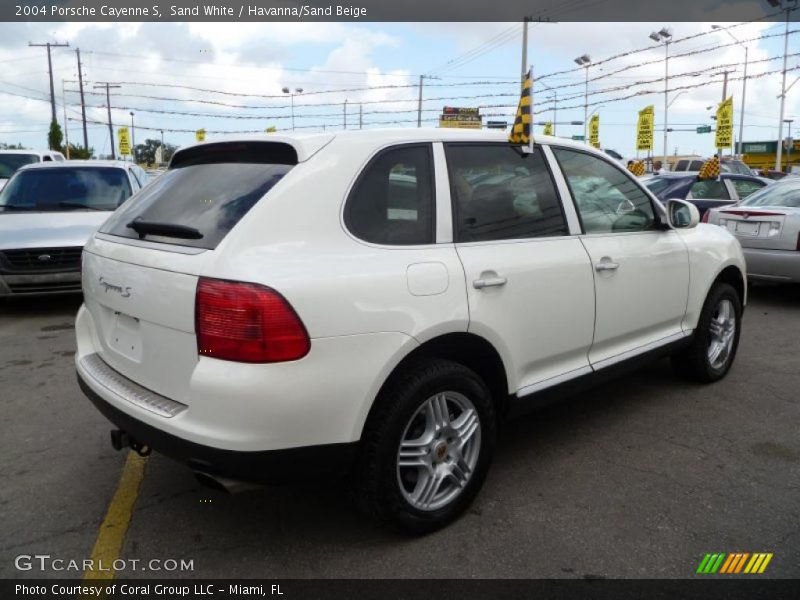 Sand White / Havanna/Sand Beige 2004 Porsche Cayenne S