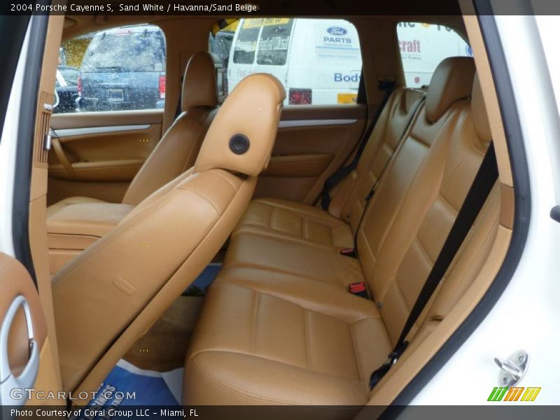 Sand White / Havanna/Sand Beige 2004 Porsche Cayenne S