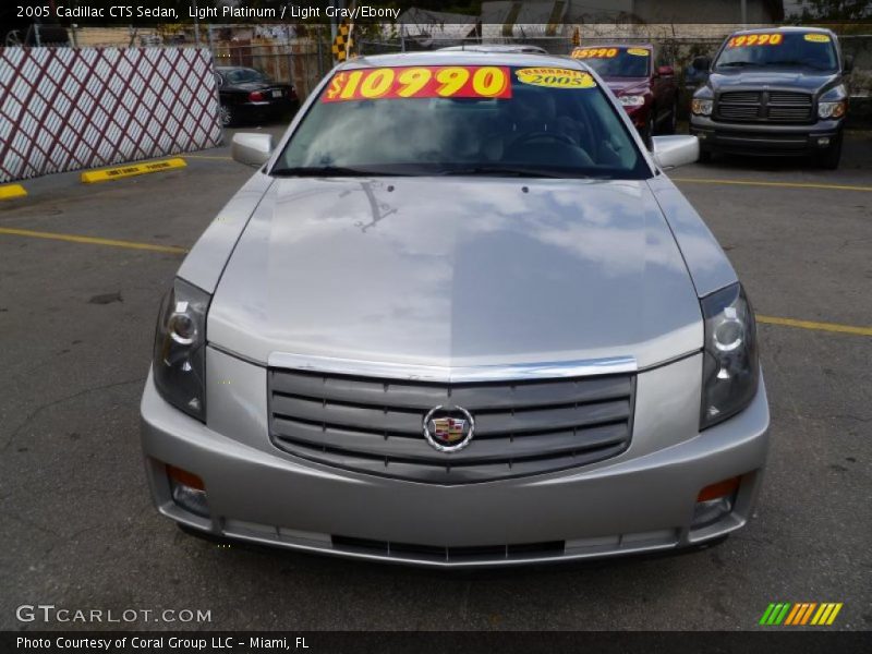 Light Platinum / Light Gray/Ebony 2005 Cadillac CTS Sedan