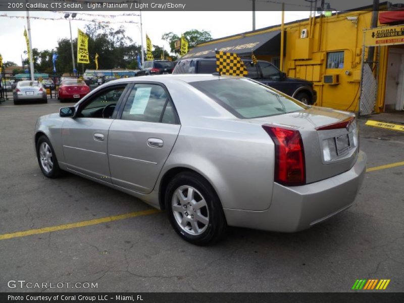 Light Platinum / Light Gray/Ebony 2005 Cadillac CTS Sedan