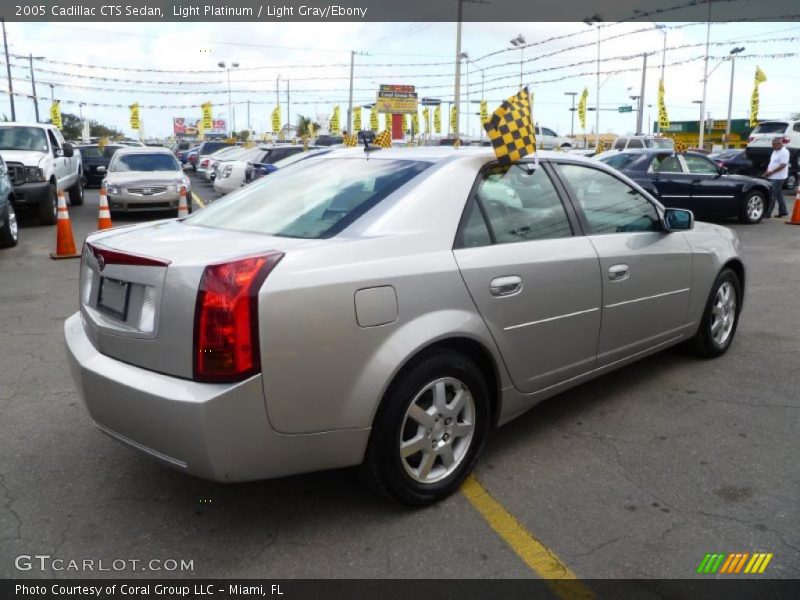Light Platinum / Light Gray/Ebony 2005 Cadillac CTS Sedan