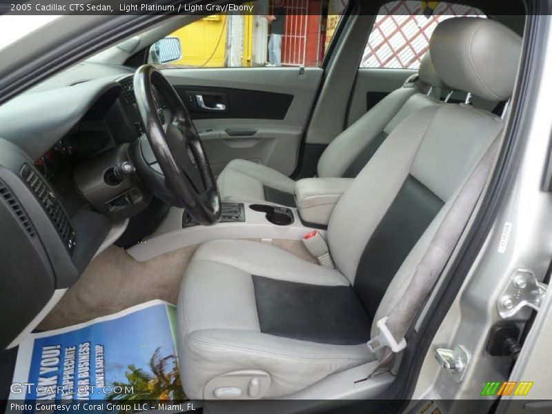  2005 CTS Sedan Light Gray/Ebony Interior