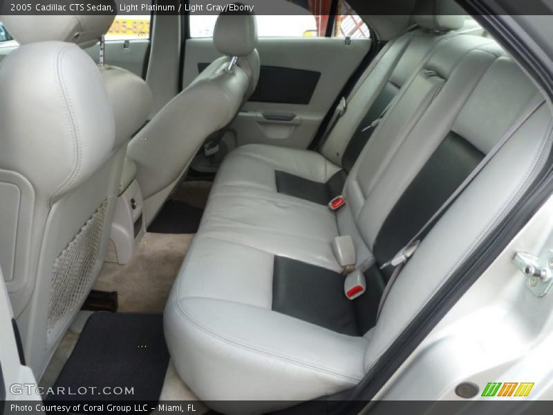  2005 CTS Sedan Light Gray/Ebony Interior