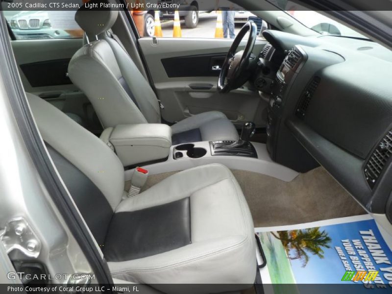 Light Platinum / Light Gray/Ebony 2005 Cadillac CTS Sedan
