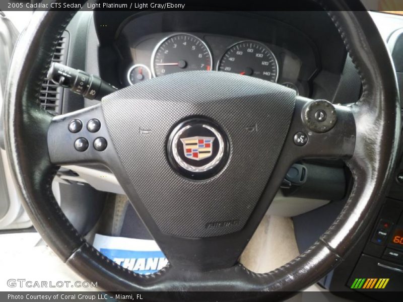 Light Platinum / Light Gray/Ebony 2005 Cadillac CTS Sedan