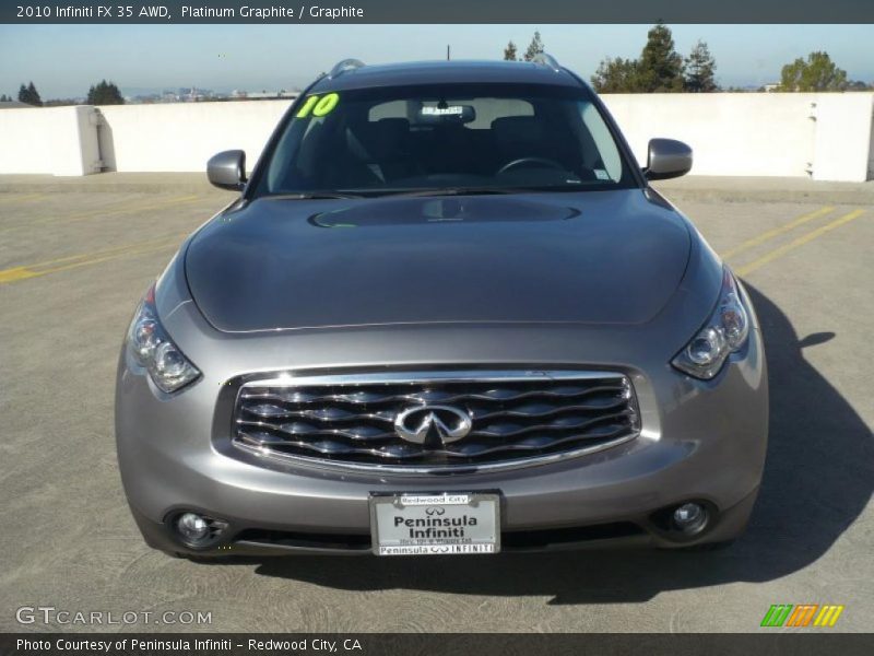 Platinum Graphite / Graphite 2010 Infiniti FX 35 AWD