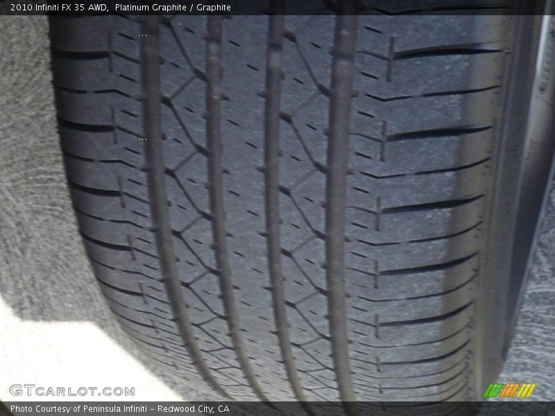 Platinum Graphite / Graphite 2010 Infiniti FX 35 AWD