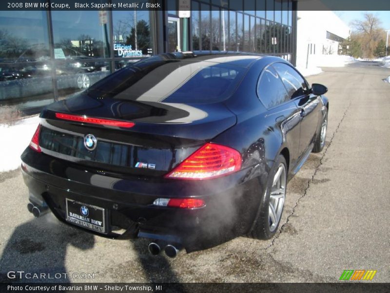  2008 M6 Coupe Black Sapphire Metallic