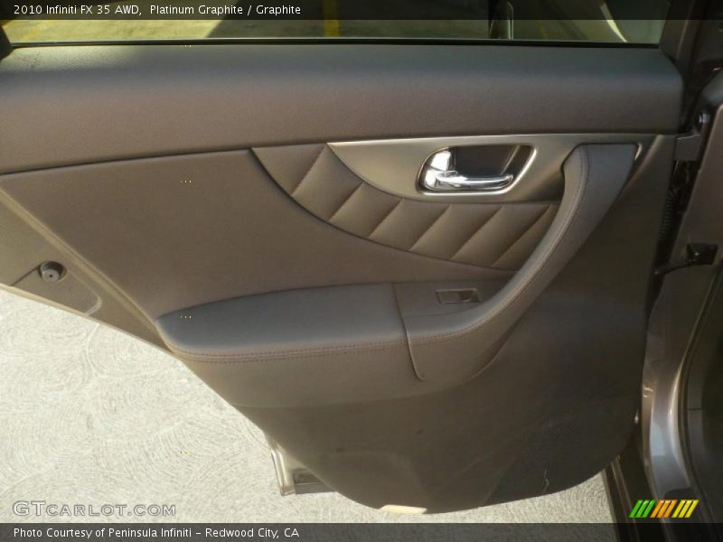 Platinum Graphite / Graphite 2010 Infiniti FX 35 AWD