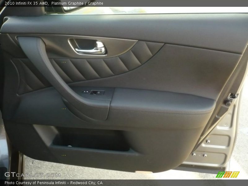 Platinum Graphite / Graphite 2010 Infiniti FX 35 AWD