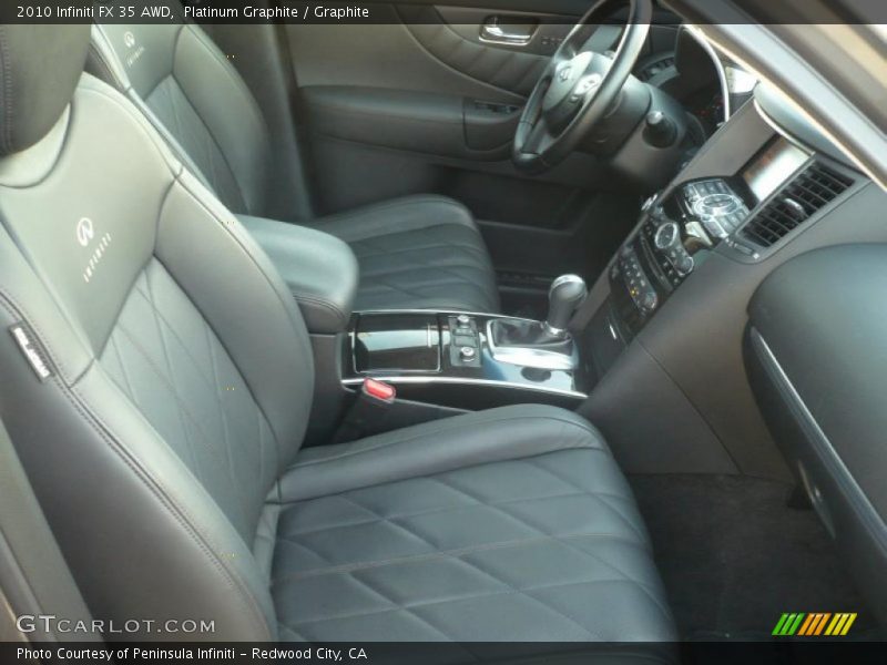 Platinum Graphite / Graphite 2010 Infiniti FX 35 AWD