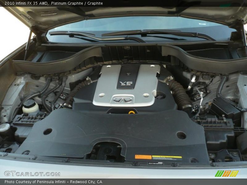 Platinum Graphite / Graphite 2010 Infiniti FX 35 AWD
