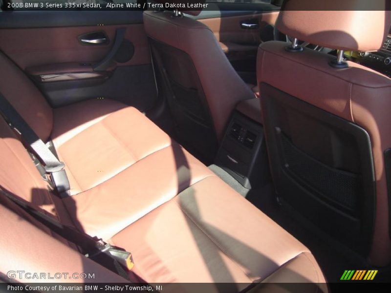 Alpine White / Terra Dakota Leather 2008 BMW 3 Series 335xi Sedan
